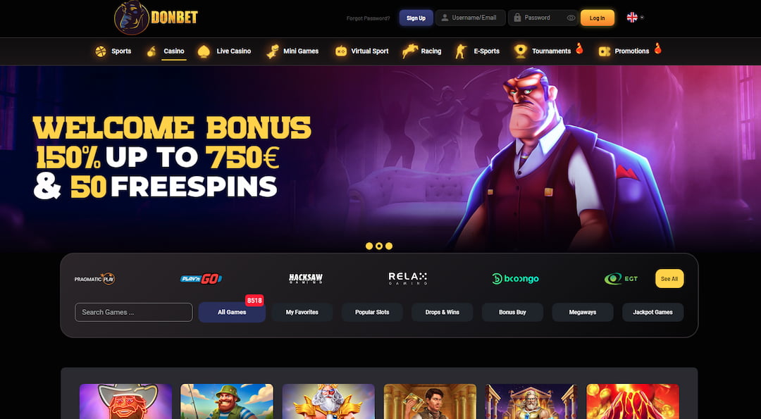 Donbet Casino Review