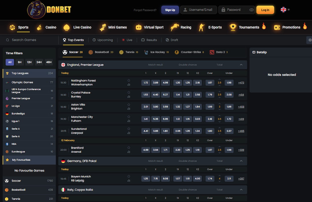 Donbet Sports Betting